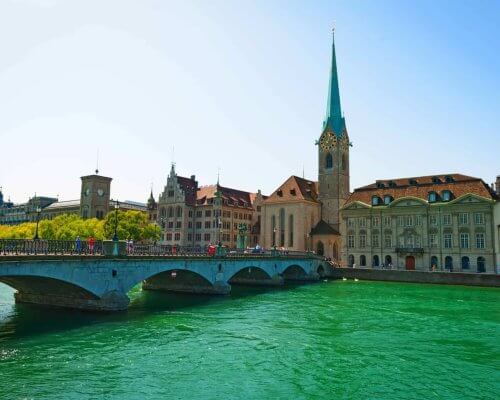 جولة في مدينة زيورخ السويسرية ZURICH